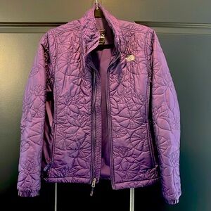 Purple Northface lightweight jacket